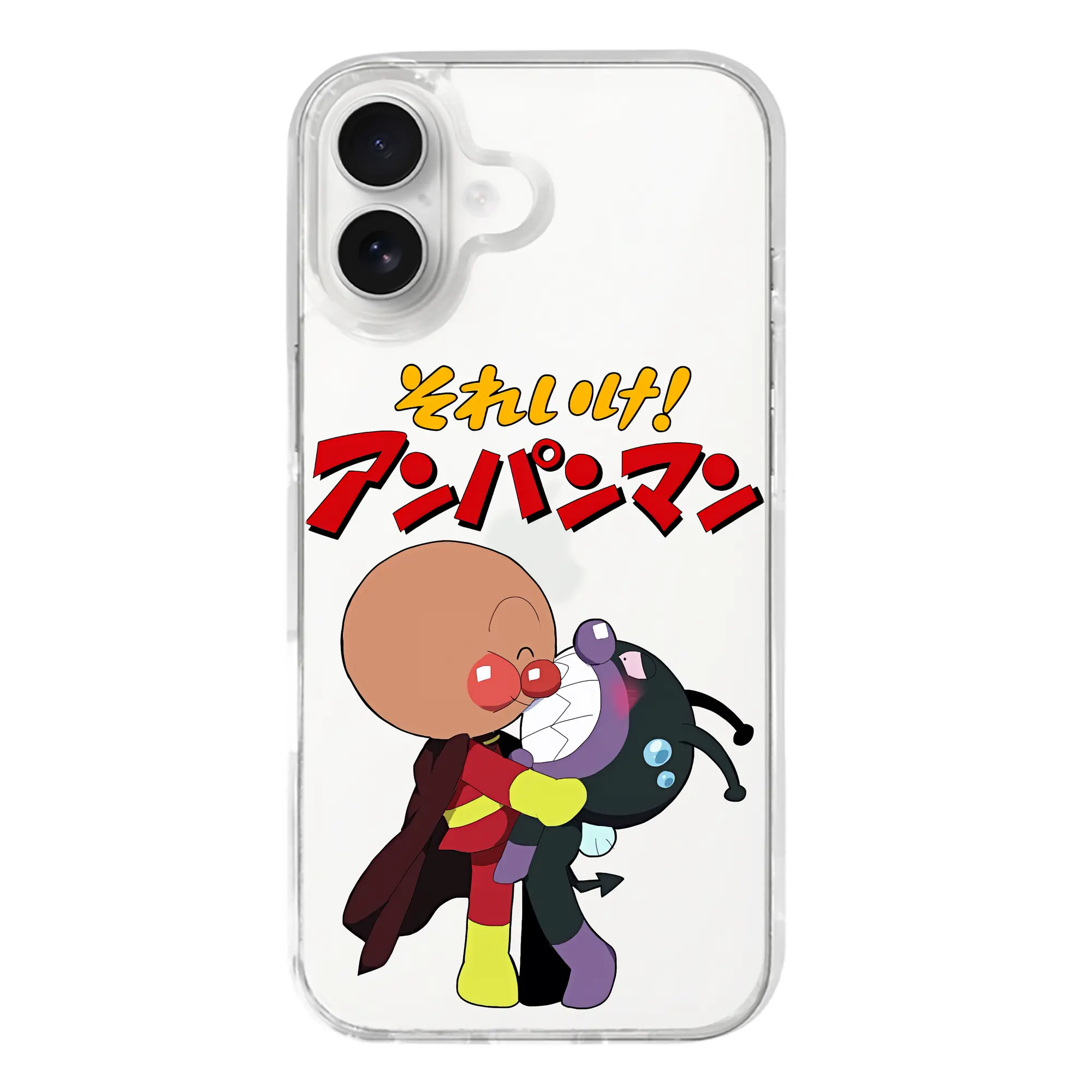 アンパンマン グッズ,ばいきんまん - iPhone 17シリーズ 透明スマホケース – 薄型・耐衝撃・精密フィット保護カバー